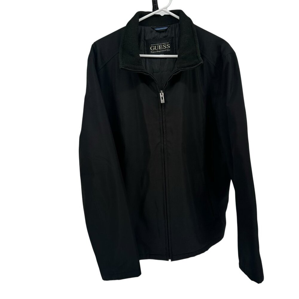 Vintage Guess Men’s Quilted inside‎ Jacket Large